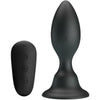 Anal Fantasy 12 Function Vibrating Butt Plug - Model AF-12VB - Unisex Anal Pleasure - Black - Adult Naughty Store