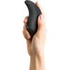 Bcurious Premium Silicone Clitoral Stimulator - Model BC-001 - Women's Pleasure Toy - Noir Black
