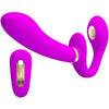 Purple Passion: Remote Thunderbird Strapless Strap-On - Model A1 - Pleasure for All