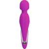 Introducing the Shazza Rechargeable Body Wand - Powerful Purple Silicone Vibrator with 7 Functions and 5 Speeds - Adult Naughty Store