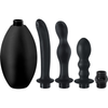 IntimateX Anal Cleaning System - Advanced Hygiene Solution for Pleasurable Anal Play - Model X3 - Unisex - Cleansing and Refreshing - Sleek Black - Adult Naughty Store