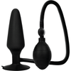 COLT XXL Pumper Plug™ - The Ultimate Inflatable Silicone Anal Pleasure for Men - Model X4 - Intense Fullness in Deep Black - Adult Naughty Store