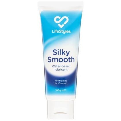 LifeStyles Silky Smooth Water-Based Lubricant 100g - Enhance Pleasure and Comfort for Intimate Moments