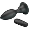 Anal Fantasy 12 Function Vibrating Butt Plug - Model AF-12VB - Unisex Anal Pleasure - Black - Adult Naughty Store