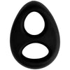 Laviva King of the Rings Silicone Cockring Set - Model KOR-001, Male Pleasure Enhancer, Black - Adult Naughty Store