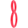 Ofinity Double Erection Ring - The Ultimate Male Enhancement for Long-lasting Pleasure (Model ODR-2021) - Red