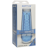 Doc Johnson Optix Crystal Blue Transparent Male Masturbator - Model X1 - Intense Pleasure for Men - Full Visual Stimulation - Adult Naughty Store