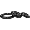 Introducing the Screaming O RingO X3 Cock Rings - Ultimate Pleasure Trio for Men in Clear and Black! - Adult Naughty Store