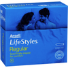 Regular 6's Easy-Fit Latex Condoms - Enhanced Comfort, Natural Feel, Flared Shape - Pack of 6