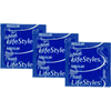 Regular Gross Bulk 144's - Durex Easy-Fit Flared Latex Condoms, Model R144, for Men, Smooth Texture, Natural Color