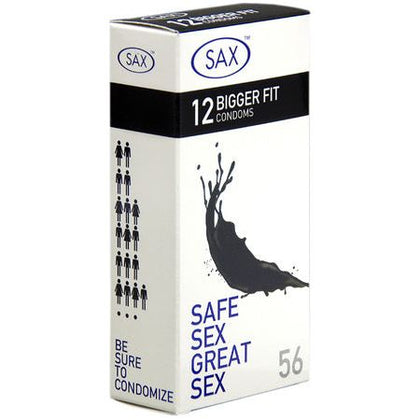 Introducing the Bigger Fit 12's: Premium Straight Shafted Smooth Latex Condoms for Enhanced Pleasure!