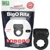 BigO Ritz Vibrating Cock Ring - Model BOR-001 - Male - Pleasure Enhancer - Black - Adult Naughty Store