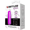 Lustful Pleasures Rechargeable Power Bullet - Model RPB-2021 - Unisex - Intense Clitoral Stimulation - Sensual Purple - Adult Naughty Store