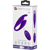 Bill (Purple) Waterproof Silicone 12 Function USB Rechargeable Remote Control Memory Function - Adult Naughty Store