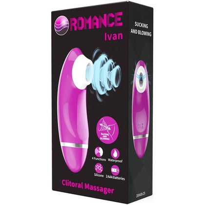 Ivan Purple 4 Function Clitoral Stimulator - Ultimate Touch-Free Pleasure for Women - Adult Naughty Store