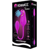 Introducing the Sensa Pleasure Rechargeable Kama Suction Stimulator - Model RKS-12, for Unforgettable Pleasure in Purple! - Adult Naughty Store