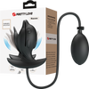 VelvetEase Inflatable Hanson Butt Plug | Model HR-5000 | Unisex | Anal Pleasure | Black