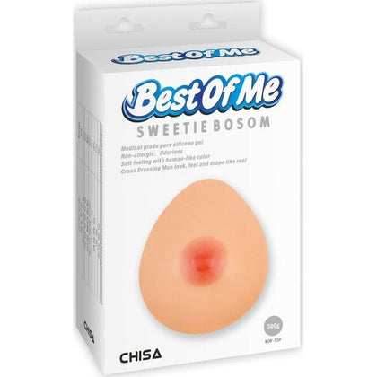 Sweetie Bosom Wearable Breast Prosthesis - Model 300g - Female Cross-Dressers - Natural Feel - Medical-Grade Silicone - Odorless - Non-Allergenic - Nude
