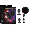 Laviva Booty Fantasy Collection - Sensual Silicone Butt Plugs for Ultimate Pleasure (Black)