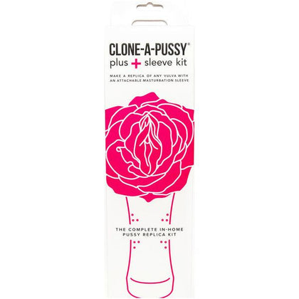 Clone-A-Pussy Plus+ Sleeve Kit - The Ultimate DIY Vulva Casting and Masturbation Sleeve for Her Pleasure (Hot Pink)