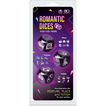 Introducing the Sensations Rendezvous Romantic Dice - The Ultimate Intimate Game for Couples - Adult Naughty Store