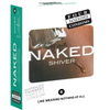 Naked Shiver 6's - Intensify Your Pleasure with the Naked Shiver Condoms for Men and Women - Heightened Sensations for Ultimate Arousal - Model 6 - Pleasure Enhancing Lubricant - Vibrant Blue