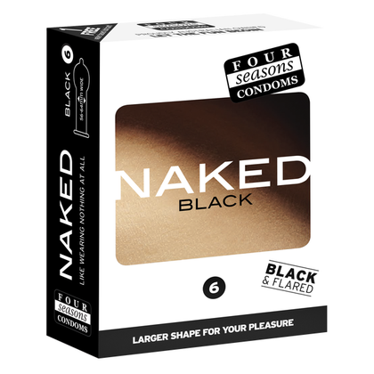 Introducing the Sensual Pleasures Naked Black 6's - Ultimate Pleasure for All Genders!