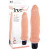 Introducing the SensaPleasure Ribbed 16.5 cm Realistic Dual Density Dildo - Ultimate Pleasure for All Genders, Designed for Unforgettable Sensations, in a Sultry Shade! - Adult Naughty Store