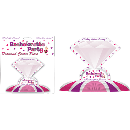 Introducing the Luxe Diamond Centerpiece - The Ultimate Pleasure for a Special Hen Night!