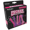 Bachelorette Pecker Party Balloons (Assorted Color)