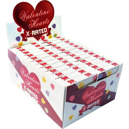 Introducing the X-Rated Valentine Heart Candies Collection - Sensational Flavors and Naughty Sayings!