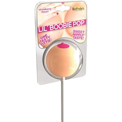 Introducing the captivating and elegant timepiece: Lil' Boobie Pop Strawberry Flavored Watch - Model LBPS-001 - Women's - Pink