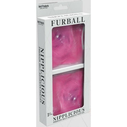 Introducing the Nipplicious Furball Erotic Nipple Pasties - Model NF-001, Unisex, for Intense Pleasure and Sensual Delights - in Captivating Black - Adult Naughty Store