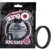 RingO Pro XXL Silicone Penis Ring - Model ROP-XXL-001 - Male Erection Enhancement - Intense Pleasure - Black - Adult Naughty Store