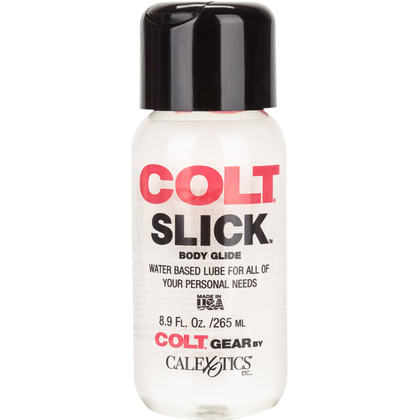 COLT Slick™ Lube - Premium Water-Based Personal Lubricant for Intense Pleasure - Model 265ml - Unisex - Enhances Sensual Experiences - Clear
