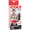 COLT Expandable Butt Plug™ - The Ultimate Pleasure Amplifier for Intense Anal Delights! Model X69 for Men and Women - Experience Unmatched Fullness and Sensational Red and Black Temptation - Adult Naughty Store