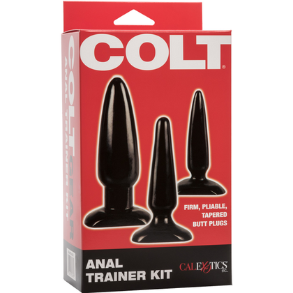 COLT Anal Trainer Kit™: The Ultimate Pleasure Journey for Men, Unleash Your Desires with the Sensational Model X1, Designed for Exquisite Anal Stimulation, in Sultry Midnight Black