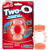 Introducing the SensaPleasure Two-O (Pink) Dual-Motor Disposable Pleasure Ring for Couples - Adult Naughty Store