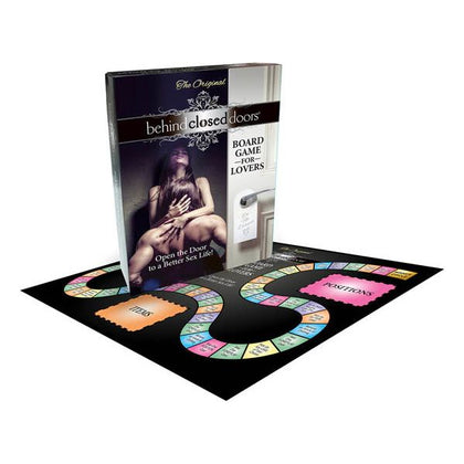 Introducing the Sensual Pleasure Seekers' Delight: Behind Closed Doors Board Game for Lovers - An Exquisite Journey to Ecstasy! - Adult Naughty Store