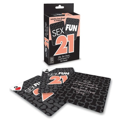 Introducing the Exquisite Pleasure Seeker Sex Fun 21 Adult Card Game - The Ultimate Erotic Experience for Couples and More! - Adult Naughty Store