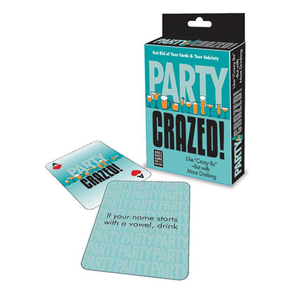 Party Crazed Reimagined Crazy 8's Drinking Card Game - Adult Naughty Store