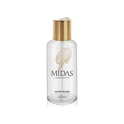 Midas Water Based Lube - The Ultimate Glide for Intimate Pleasure - Model: Midas 3000 - Unisex - Enhances Sensation - Clear