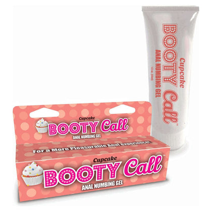 Introducing SXY Anal Bliss Cupcake Numbing Gel - Model 44A, for Her Pleasure in Cupcake Pink - Adult Naughty Store