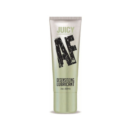 Juicy AF Desensitising Gel Lubricant for Enhanced Pleasure and Comfort - Model JAF-59, Unisex, Anal Play, Clear - Adult Naughty Store