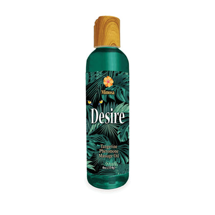 Wish Laboratories & Little Genie Desire Pheromone Massage Oil - Model D118: Unisex Tangerine-Scented Sensual Euphoria Elixir 🍊
