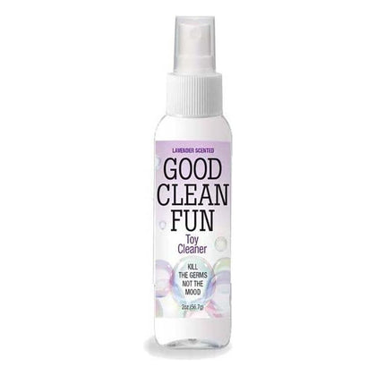 Introducing the Good Clean Fun - Lavender Antibacterial Sex Toy Cleaner