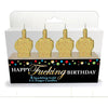 Golden Glitter Finger Candle Set - Celebrate Your Milestone in Style - Adult Naughty Store