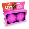 Introducing the Sensual Pleasures Collection: Sexy AF - Nipple Couture Pink Marabou - Adult Naughty Store