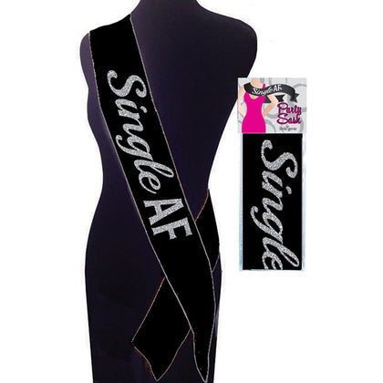 Little Genie Productions Single AF Sash - Celebrate Your Liberation and Ready-to-Mingle Status with Style!