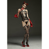 Love in Leather LIN521D Floral Lace Suspender Body Stocking - Unleash Passion with Style and Elegance - Adult Naughty Store